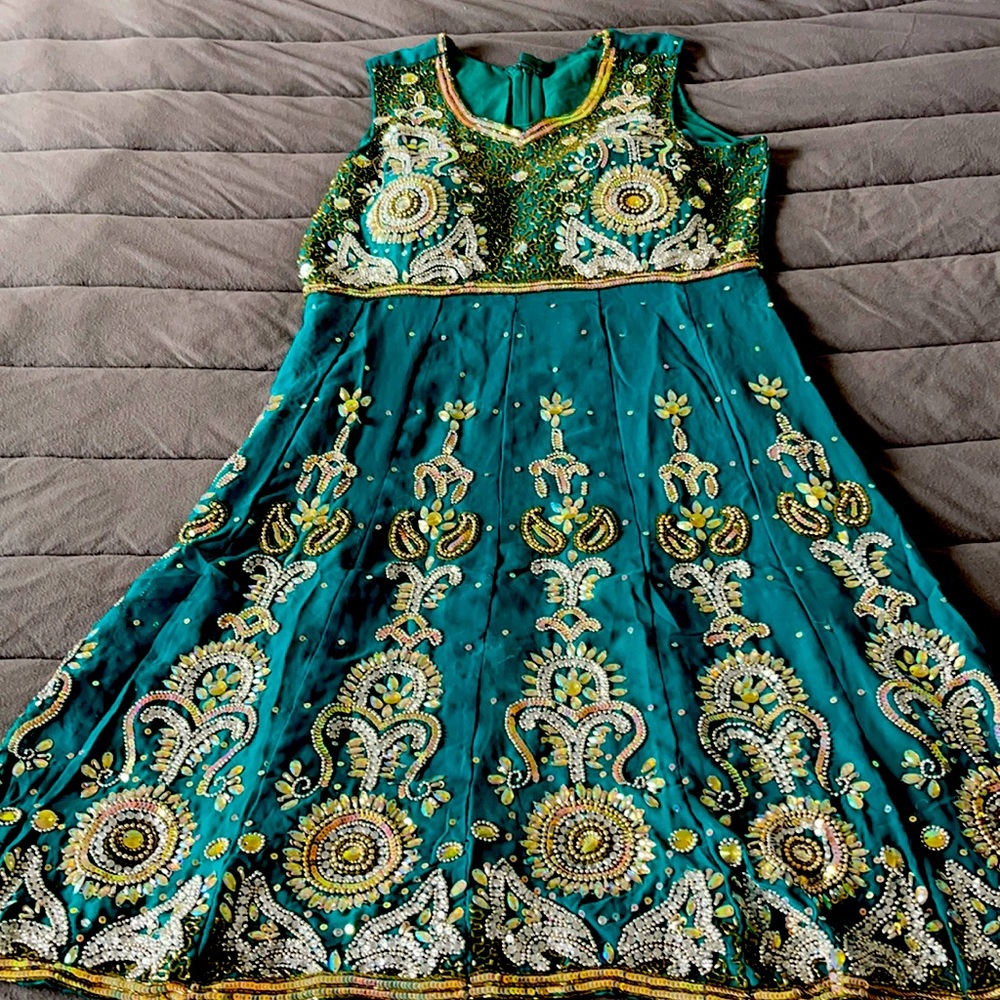 Hand beaded dress